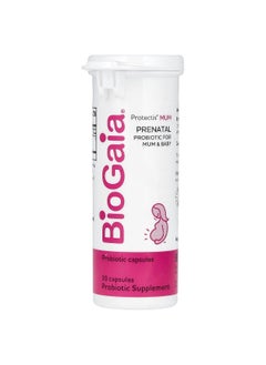 BioGaia BioGaia, Protectis MUM, Prenatal Probiotic, For Mum & Baby, 100 Million CFU, 30 Capsules  - Image 3