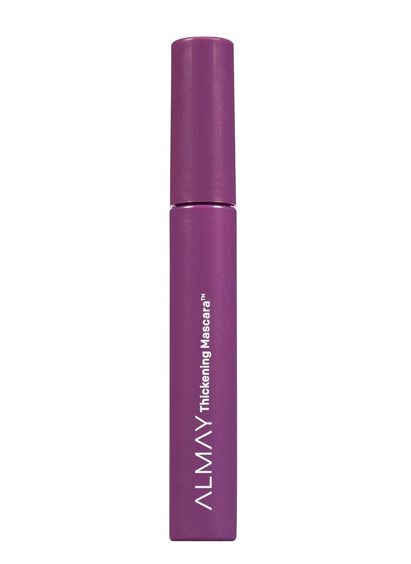 Almay Almay Mascara, Thickening, Volume & Length Eye Makeup with Aloe and Vitamin B5, Hypoallergenic-Fragrance Free, Ophthalmologist Tested, 402 Black (Pack of 1)  - Image 1