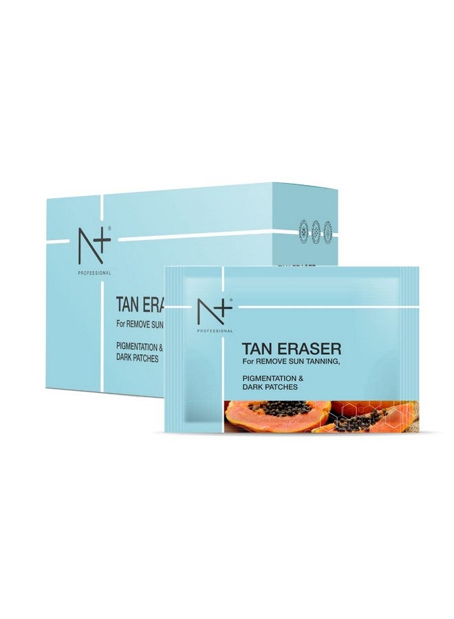N Plus Professional Tan Eraser Mask, For Remove Sun Tanning, Pigmentation & Dark Patches, Pack of 6 Pouch - Image 1