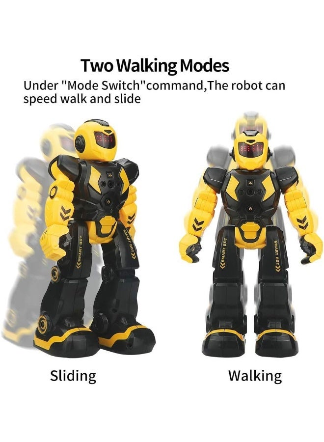 XICEN Kids Intelligent Programmable RC Robot Toy, with Infrared Controller, with Dancing,Singing, Moonwalking and LED Eyes, Gesture Sensing Robot Kit Toy for Childrens Entertainment Gift - Image 3