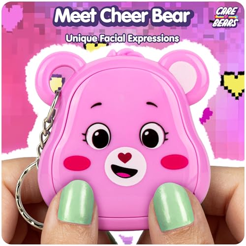Care Bears Digital Pet Cheer Bear Nano Pet with Care Features 14 Inch Screen Handheld Interactive Virtual Pets for Kids Collectible Electronic Toy Battery Included - Image 5