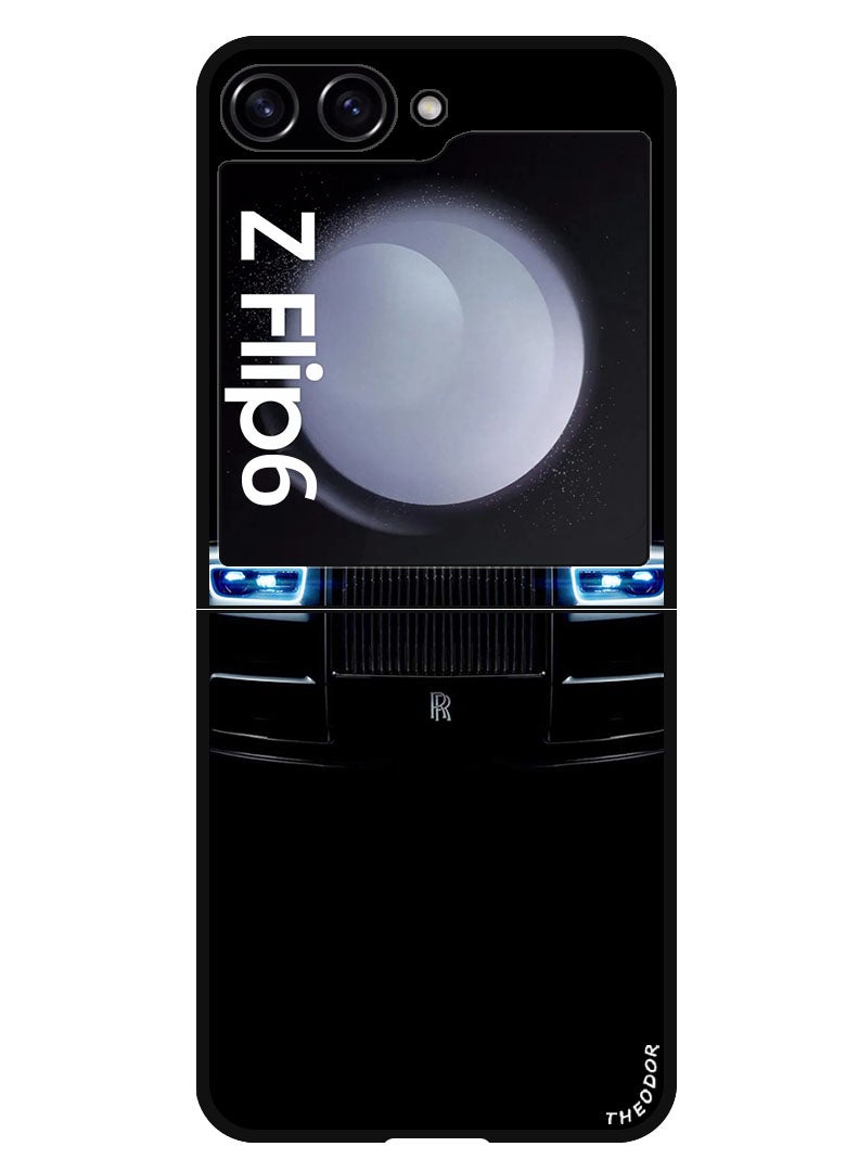 Theodor Protective Case Anti Scratch Shock Proof Bumper Cover For Samsung Galaxy Z Flip 6 Rolls Royce 1 - Image 1