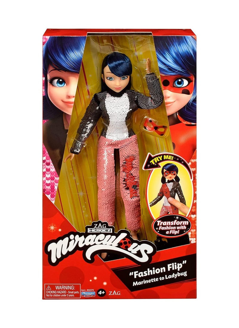 Miraculous Fashion Flip Marinette To Ladybug  - Image 1