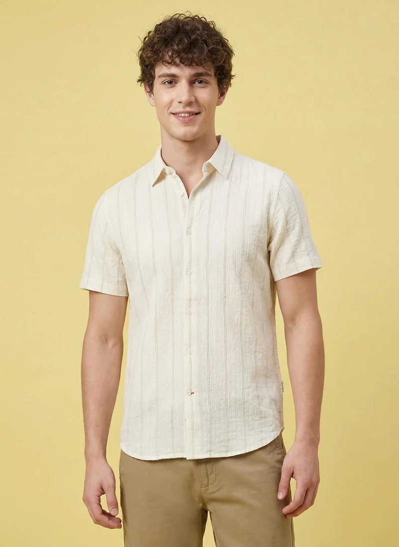بيينغ هيومان Men Regular/Classic Fit Shirt