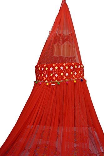 CREATIVE TEXTILES شبكة ناموسية ملونة أنيقة من الأقمشة الإبداعية بحجم قياسي - Image 3