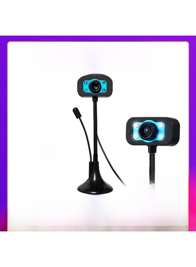 كاميرا كمبيوتر HD 480p مع ميكروفون مخصص لشهادة مؤتمر الفيديو المباشر عبر الإنترنت بالجملة - اللون: A8 (واجهة USB واحدة) بدون تغليف - Image 2
