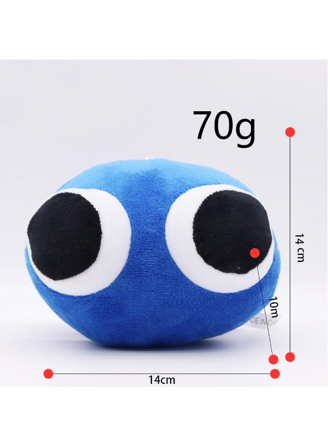 1 PCS 14Cm High Roblox Rainbow Friends Plush Rainbow Plush Toys Soft Cute Stuffed Animal Doll Best Gift for Boys Girls For Various Festivals And Game Lovers