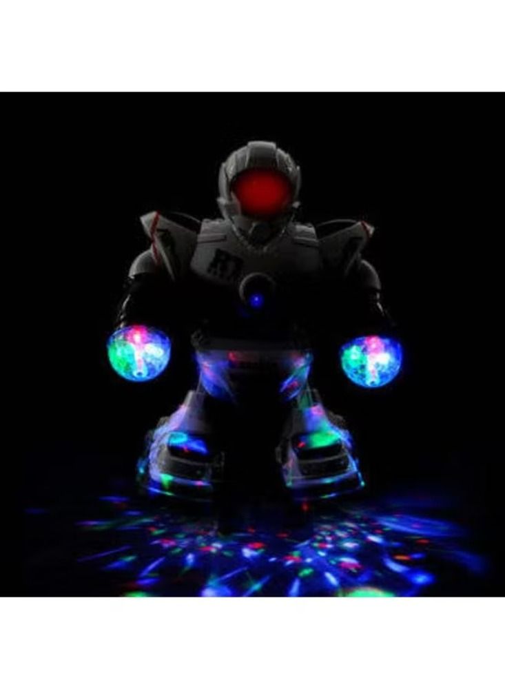 Dancing Robot Toy for Kids, Flashing Lights, 360° Body Spinning, Toddlers Bosys Girls Fun Toy Figure - Image 2