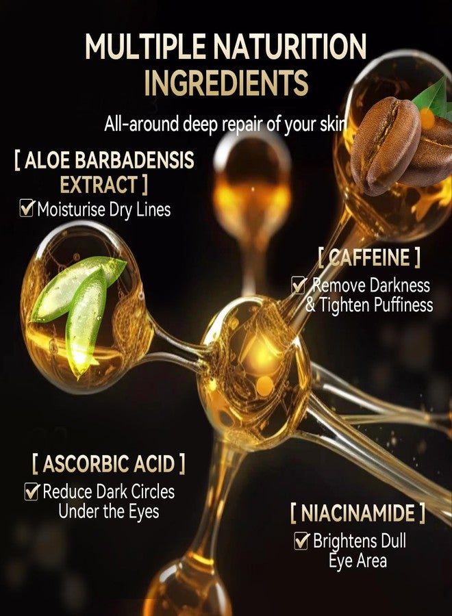 BREYLEE Renewal Eye Serum with Coffine Niacinamide Polypeptide, Eye Care for Puffy Eye Bags Fine Lines Dark Circles Wrinkles, Anti-Puffiness & Fading Fine Lines - Image 4