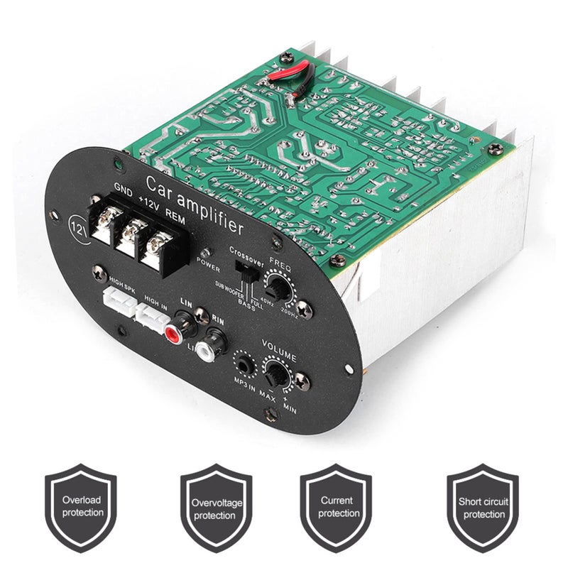 120W 12V Car Audio Amplifier Board Pure Full Tone Bass Subwoofer Core Auto Stereo Speaker - Image 5