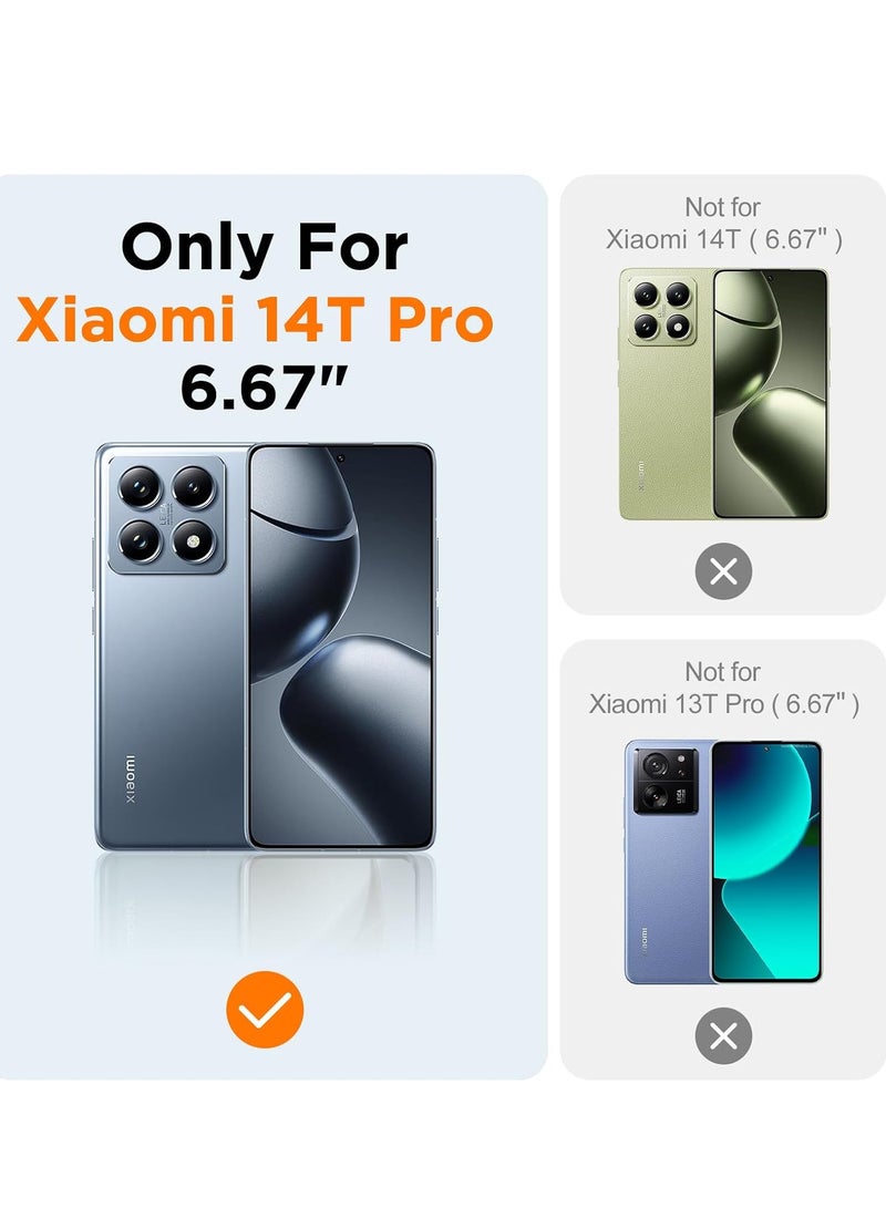 BORTONY Xiaomi 14T Pro 5G Case Cover Liquid Silicone Microfiber Interior Soft TPU Rubber Protective Case Shockproof Phone Back Cover Xiaomi 14T Pro Case - Image 2