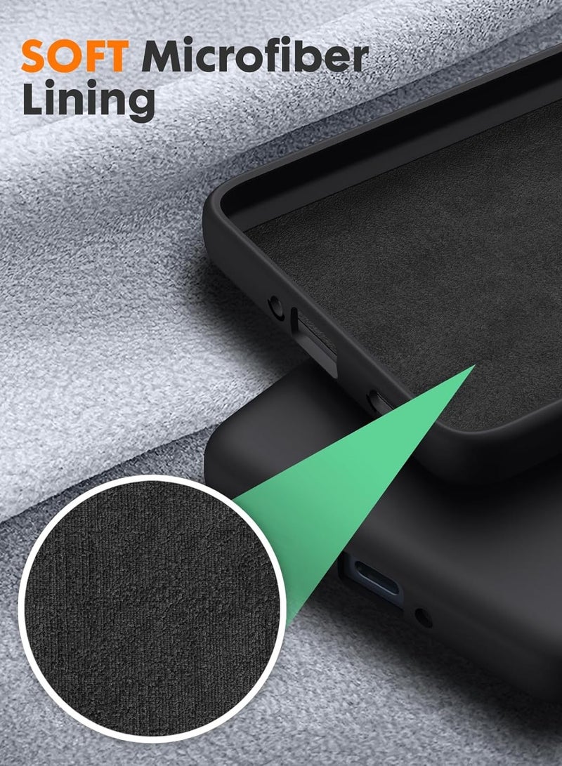 BORTONY Xiaomi 14T Pro 5G Case Cover Liquid Silicone Microfiber Interior Soft TPU Rubber Protective Case Shockproof Phone Back Cover Xiaomi 14T Pro Case - Image 4