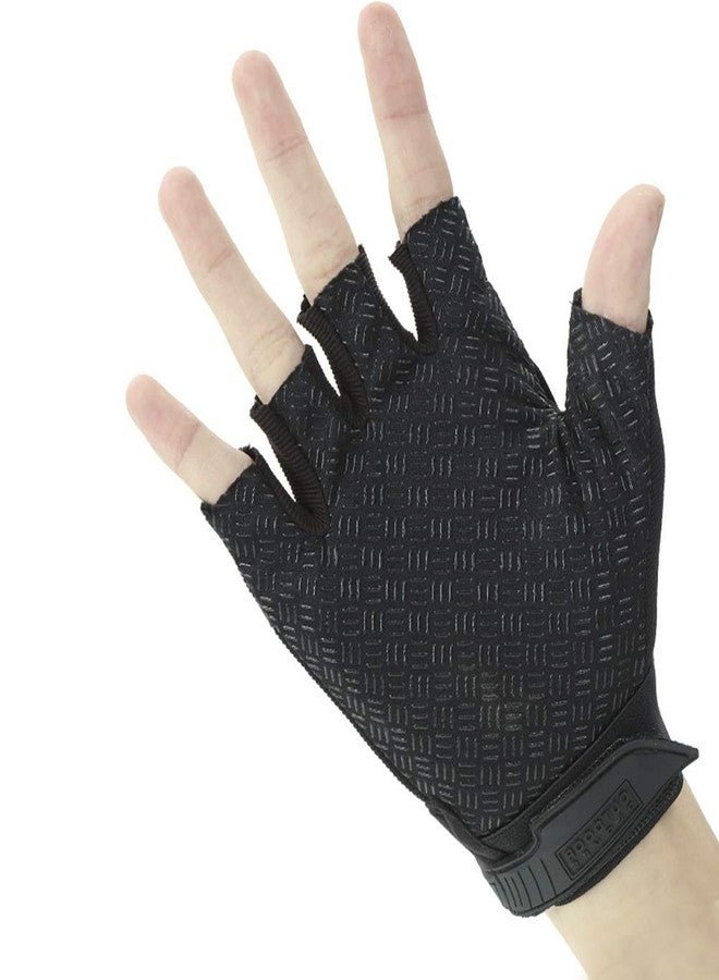 serveuttam Breathable Cycling Gloves for Men and Women - Half Finger Cycling Gloves | Perfect Bike Riding Gloves | Sports Gloves (Red) - Image 4