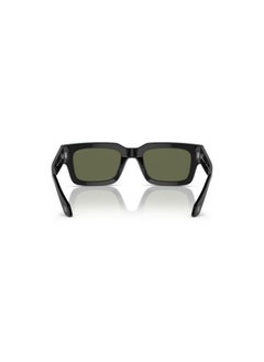 GIORGIO ARMANI Giorgio Armani 0AR8184U 58755852 Black Rectangular acetate for adult men  - Image 3
