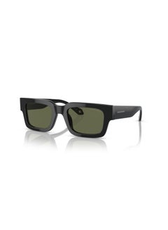 GIORGIO ARMANI Giorgio Armani 0AR8184U 58755852 Black Rectangular acetate for adult men  - Image 1