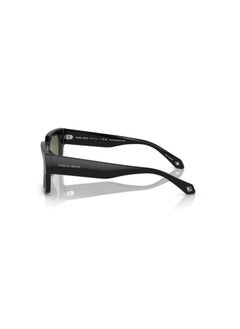 GIORGIO ARMANI Giorgio Armani 0AR8184U 58755852 Black Rectangular acetate for adult men  - Image 2