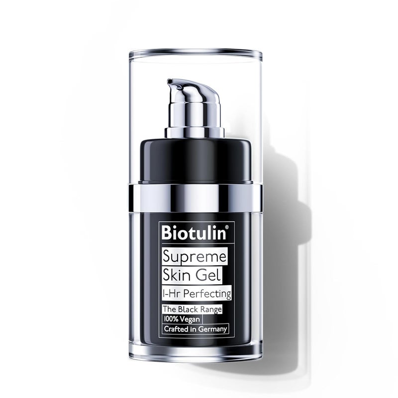 BIOTULIN  Supreme Skin Gel  Reduces Wrinkles Within 1 Hour  Hyaluronic Acid Serum  Spilanthol Serum for Face I Anti Aging Treatment  05 oz
