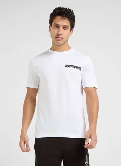 CALVIN KLEIN Logo Crew Neck T-Shirt