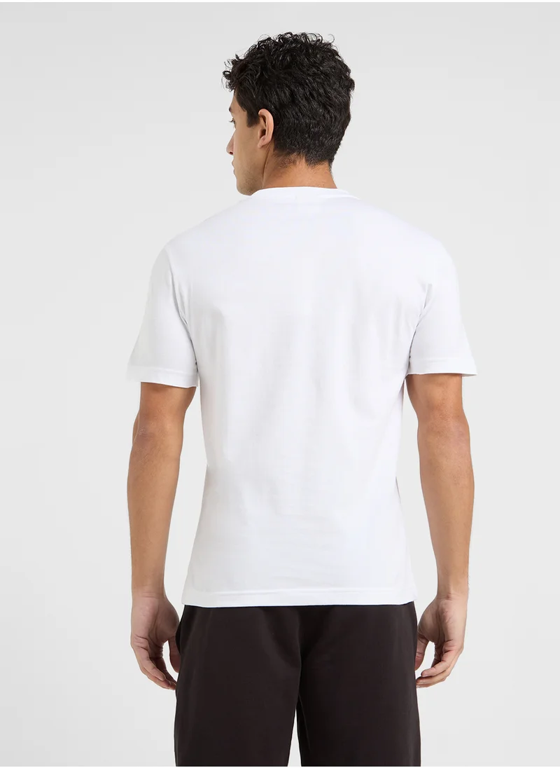 كالفن كلاين Logo Crew Neck T-Shirt