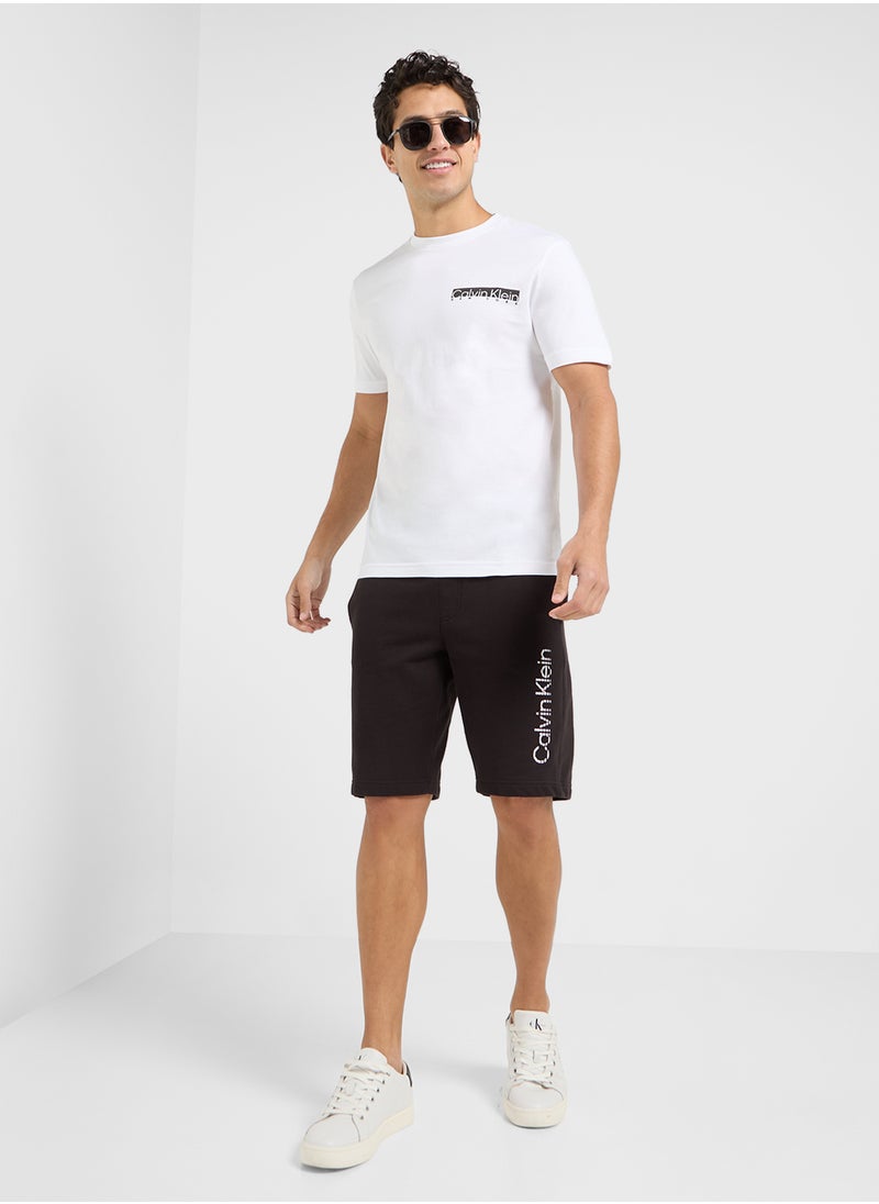 CALVIN KLEIN Logo Crew Neck T-Shirt  - Image 4
