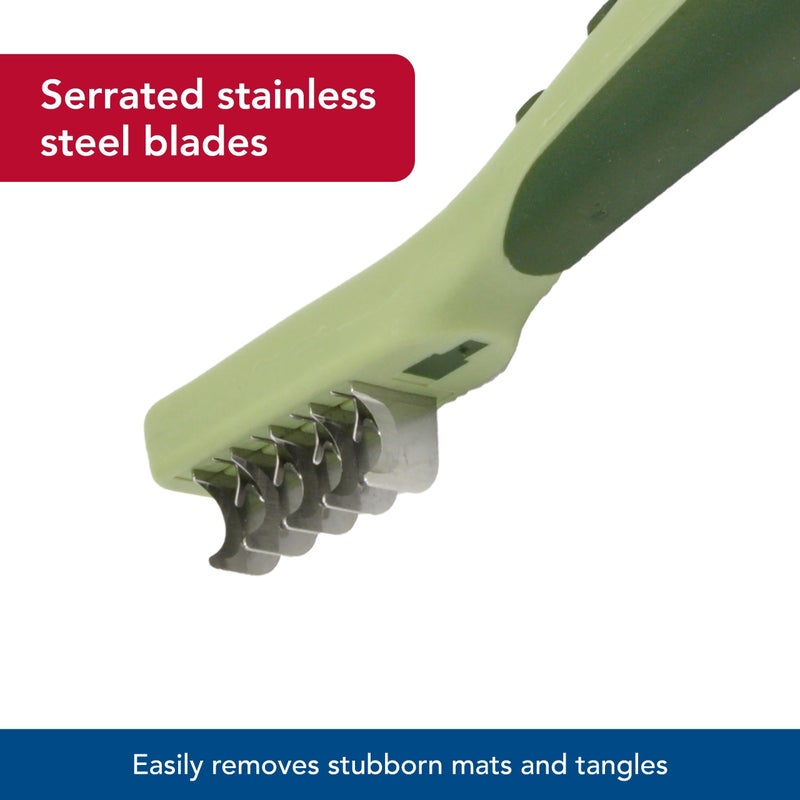 Coastal Pet Safari Dematting Comb - Brush for Dogs with Coarse, Matted or Medium to Long Hair Coats - One Size - Image 3