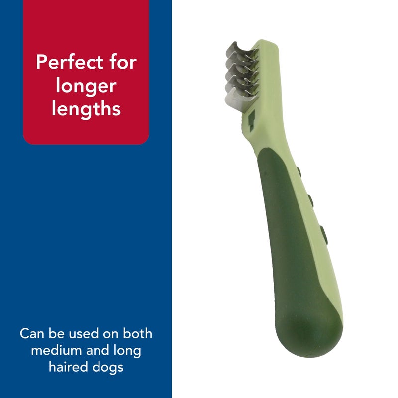 Coastal Pet Safari Dematting Comb - Brush for Dogs with Coarse, Matted or Medium to Long Hair Coats - One Size - Image 5