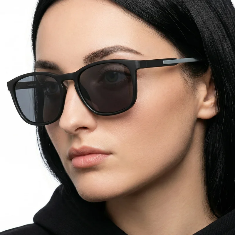 VINCENT CHASE Grey Black Full Rim Square Vincent Chase VC Sun Non-metal LA S13164 Sunglasses