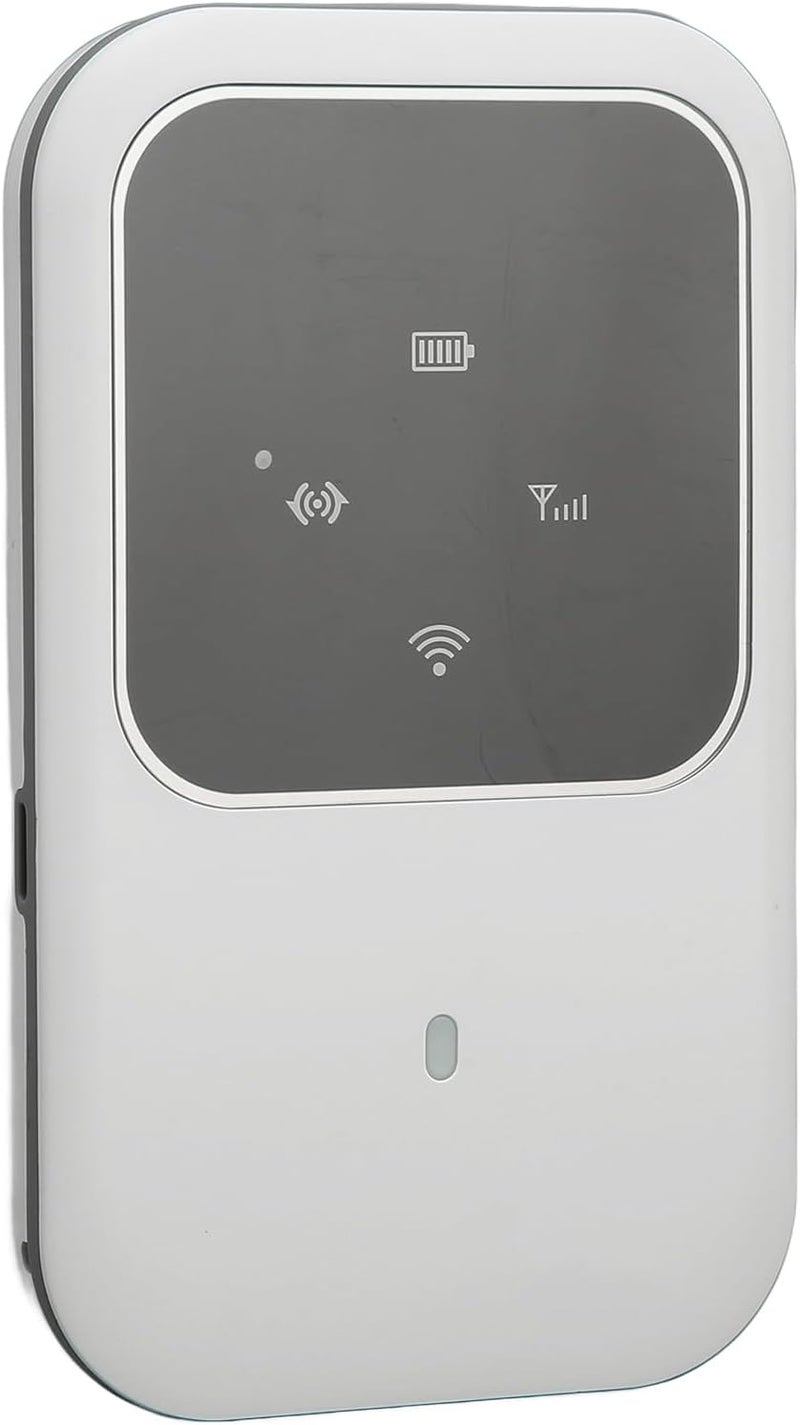 klarako 4G WiFi Router, Plug in Card Slim Portable 4G WiFi Router, Multifunction H80 Mobile WiFi Hotspot Router, Computer Routers with LED Display for Car Travel Outdoor - Image 1