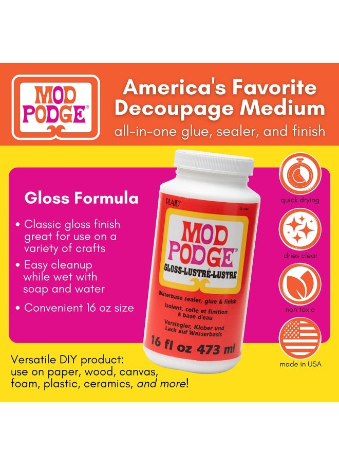 Mod Podge - Mod Podge Gloss 16Oz - Image 1