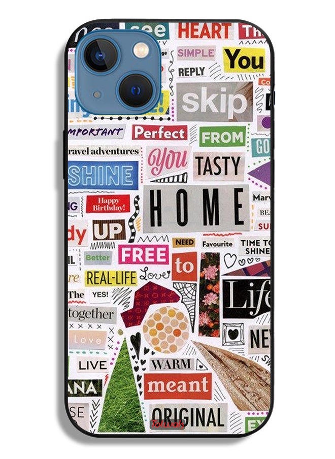 Tolwak - Apple iPhone 13 Protective Case Meant Original Stickers - Image 1