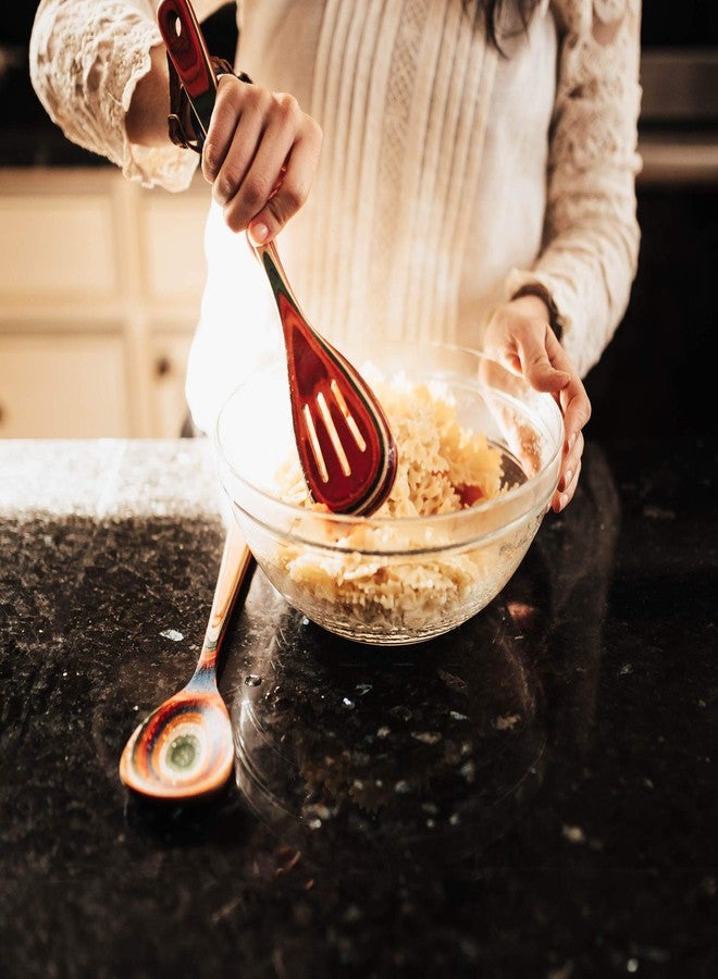 Totally Bamboo Baltique Marrakesh Collection 4 Piece Cooking Utensil Set, Safe for Nonstick - Image 4