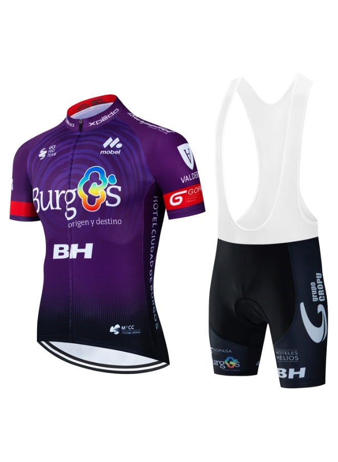 KUYING Summer Short Sleeved Cycling Suit Set  - Image 1