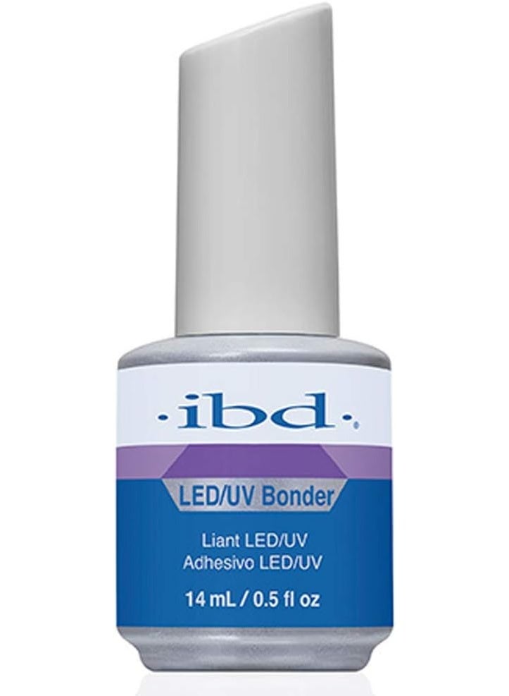 ibd LED/UV Bonder 14ml Non-Acid Nail Primer – Strong Adhesion, Odorless Long-Lasting Bond for UV Gel & Acrylic Nails - Image 1