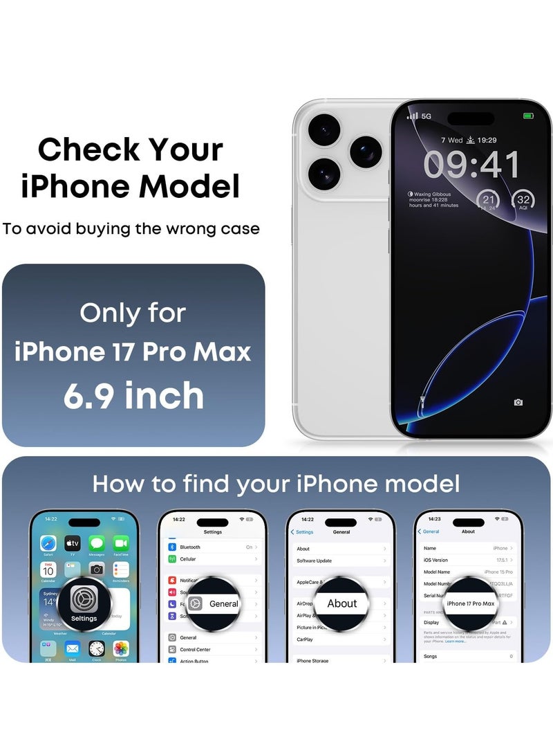 iPhone 17 Pro Max Case Liquid Silicone Shockproof Anti-Scratch Cover For iPhone 17 Pro Max with Microfiber Lining Protective Phone For iPhone 17 Pro Max - Image 2