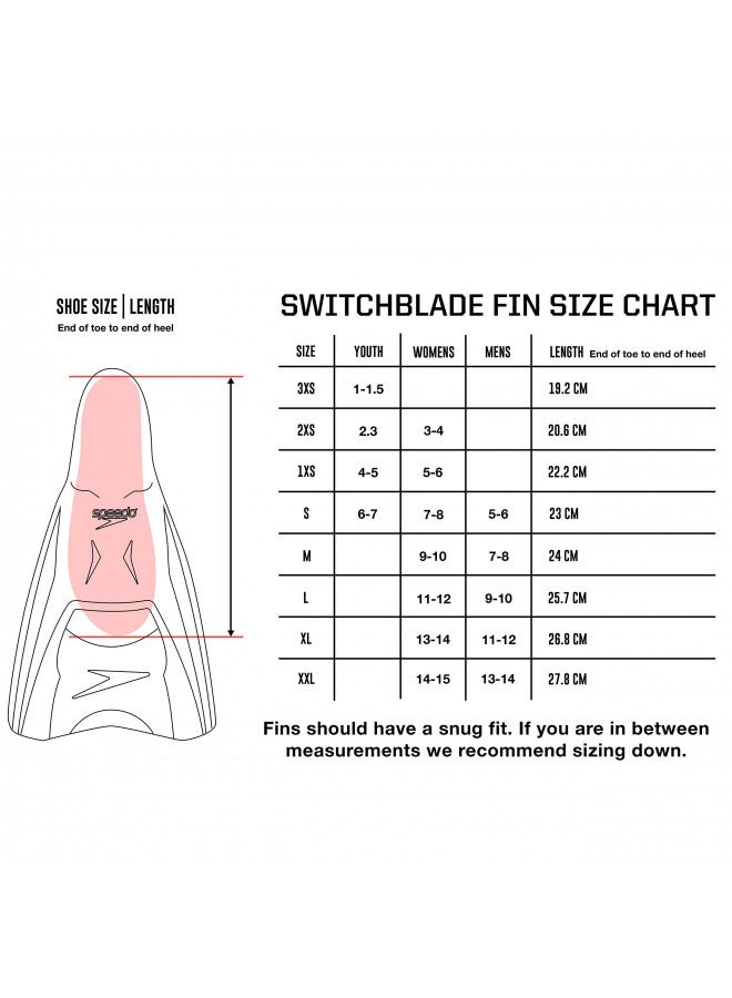speedo زعنفة سباحة سبيدو للبالغين من كلا الجنسين - سويتش بليد - Image 1