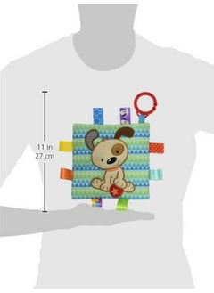Mary Meyer Taggies Crinkle Me Baby Toy, Brother Puppy , 6.5x6.5 Inch (Pack of 1)  - Image 3