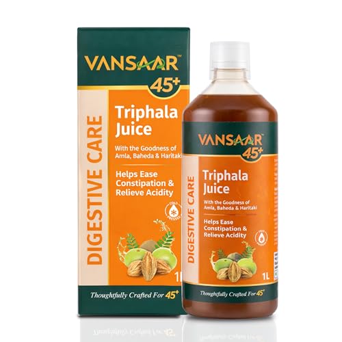 Vansaar Triphala Juice| All-in-one Digestive Care Solution | Long term constipation, digestive problem relief supplement | Improves Gut Health | 100% Ayurvedic Formula - 1L (Pack Of 2) - Image 2