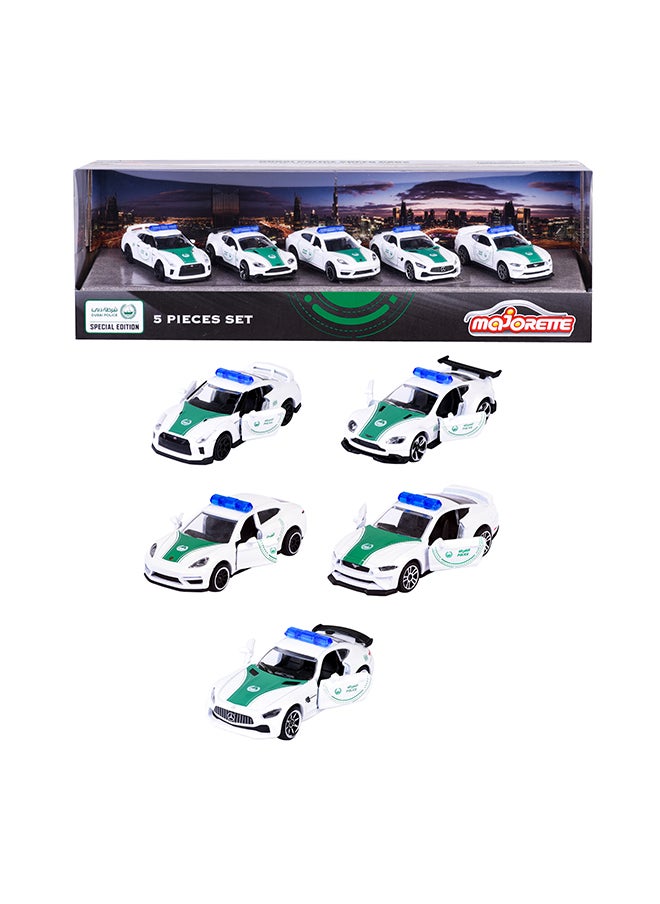 Majorette - DUBAI POLICE 5 PIECES GIFTPACK  V1 - Image 1