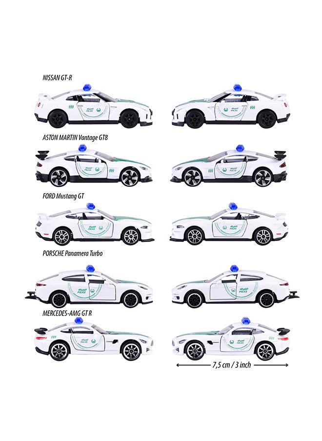 Majorette - DUBAI POLICE 5 PIECES GIFTPACK  V1 - Image 1