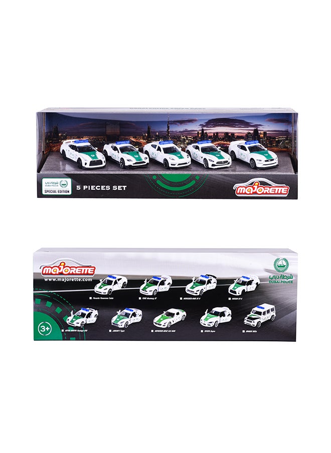 Majorette - DUBAI POLICE 5 PIECES GIFTPACK  V1 - Image 1