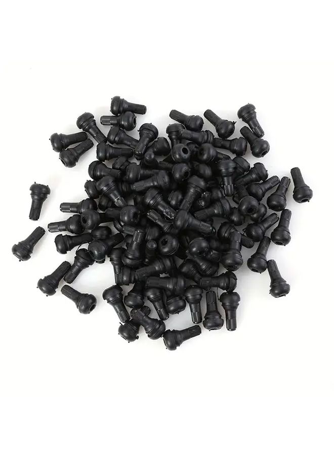 TR412 Synthetic Rubber Valve Stems Black Golden Tubeless Tire Valves for Car Motorcycle - Image 5