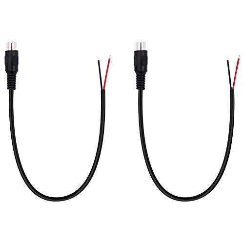 Fancasee محول موصل سلك مكبر الصوت RCA أنثوي إلى سلك عاري 2-Pack - Image 1