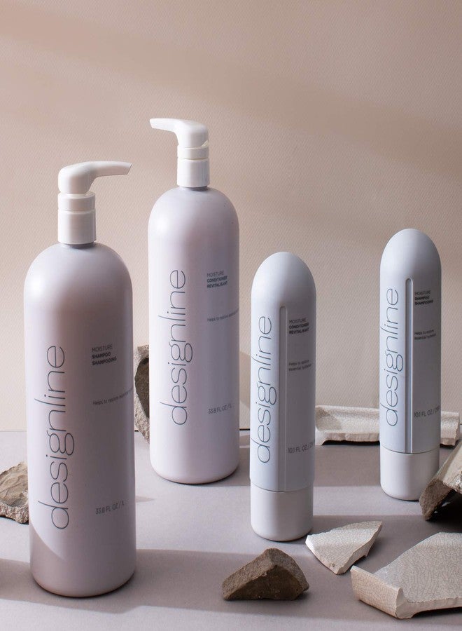 DESIGNLINE Moisture Conditioner - Regis DESIGNLINE - Sulfate Free Formula Gently Moisturizes and Cleanses Hair to Keep Hair Color Safe and Healthy (33.8 oz.) - Image 3