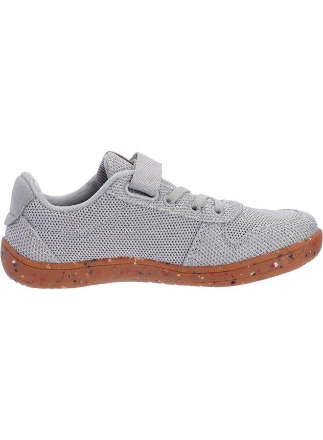 WHITIN Little Big Kids Wide Width Barefoot Shoes Minimalist Zero Drop Sneaker Boy Girl Size 12 Lightweight Walking Running Tennis Training Hiking Gift Light Grey 31 - Image 2