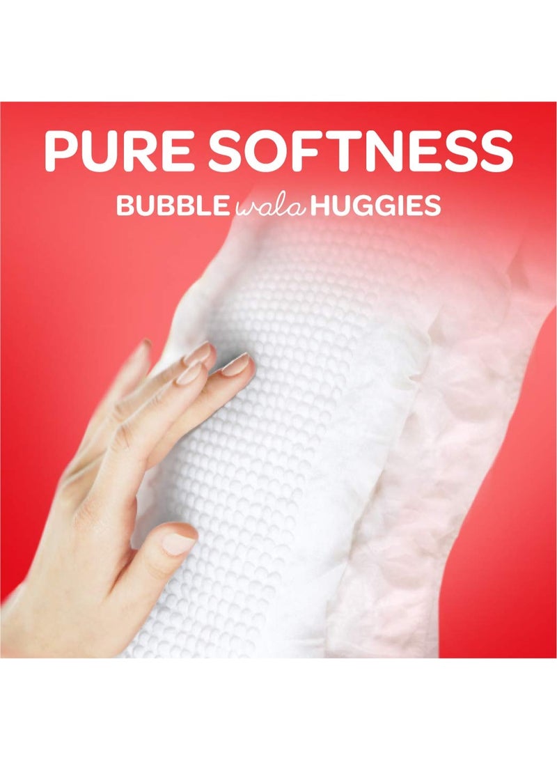 Huggies Wonder Pants Small (S) Size Baby Diaper Pants Combo Pack of 2, 60 count, with Bubble Bed Technology for comfort - Image 4