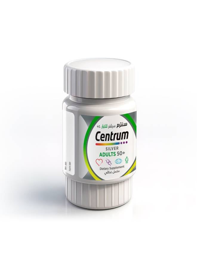 Centrum Silver With Lutein, 30 Tablets, Specially Formulated For Adults 50+ - Image 3