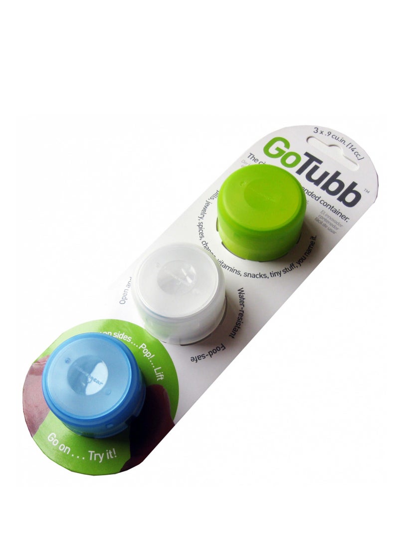 HumanGear GoTubb 3 pack CGB 14cc Travel tube - Image 3
