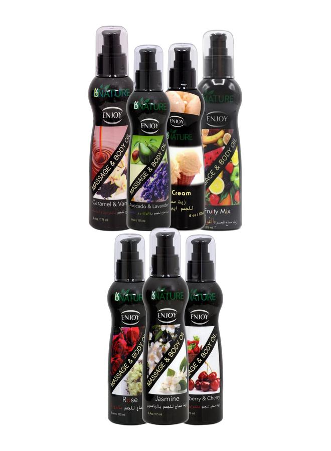 إنجوي حزمة أساسيات المساج والاسترخاء – مجموعة زيوت مساج EN Joy (أروماثيرابي، تدليك عميق، تخفيف التوتر) - Image 1