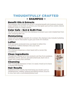 Soapbox Soapbox Shampoo, Vegan & Cruelty Free Hydrating Shampoo with Argan Oil with Shea Butter, Color Safe, Paraben and Sulfate Free All Natural Hair Cleanser, 16oz (Pack of 3)  - Image 5