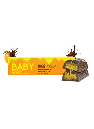 Baby Daddy Kunafa Mango Milk Chocolate Bar